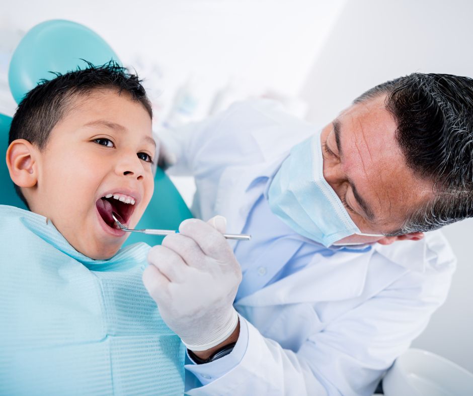 Dentist and Family